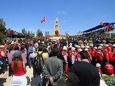 Gallipoli, 57th Regiment Memorial - Anzac Day 2007, Turkish 57th Regiment Memorial Service