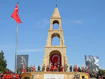 Gallipoli, 57th Regiment Memorial - Anzac Day 2007, Turkish 57th Regiment Memorial Service