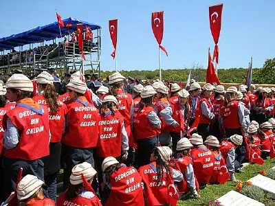 Gallipoli, 57th Regiment Memorial - Anzac Day 2007, Turkish 57th Regiment Memorial Service