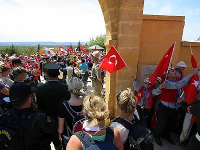 Gallipoli, 57th Regiment Memorial - Anzac Day 2007, Turkish 57th Regiment Memorial Service