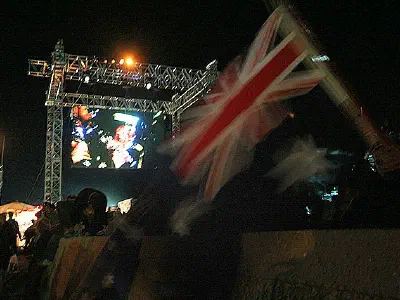Gallipoli, Anzac Cove - Anzac Day 2007, at night
