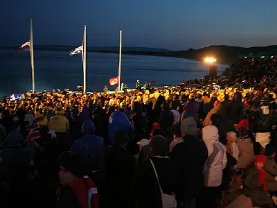 Gallipoli, Anzac Cove - Anzac Day 2007, Dawn Service