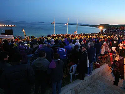 Gallipoli, Anzac Cove - Anzac Day 2007, Dawn Service