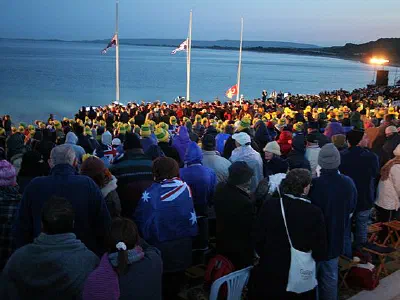 Gallipoli, Anzac Cove - Anzac Day 2007, Dawn Service