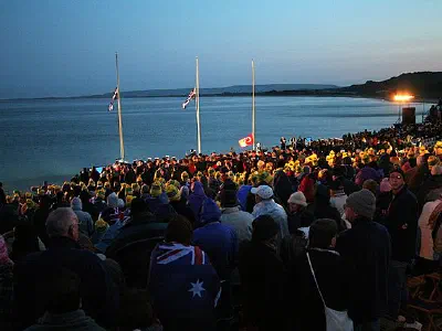Gallipoli, Anzac Cove - Anzac Day 2007, Dawn Service