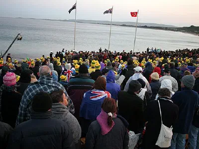Gallipoli, Anzac Cove - Anzac Day 2007, Dawn Service