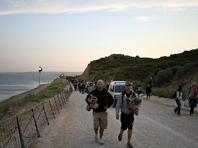 Gallipoli, Anzac Cove - Anzac Day 2007, After Dawn Service