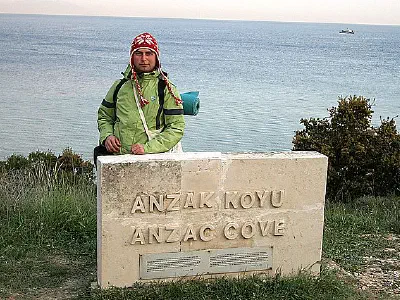 Gallipoli, Anzac Cove - Anzac Day 2007, Souvenir photo