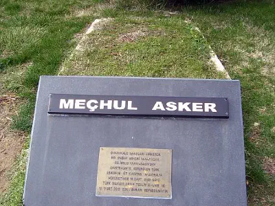 A Turkish soldier's skull given by Anzak grandson