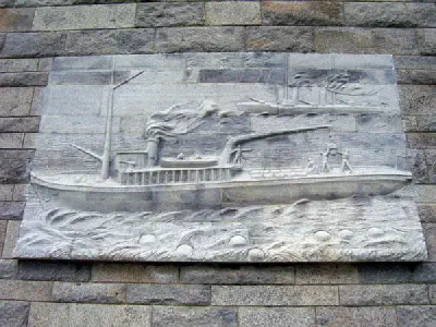 Pictures on the Çanakkale Martyrs Memorial