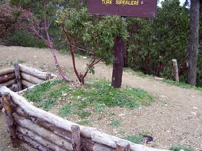 Turkish trenches
