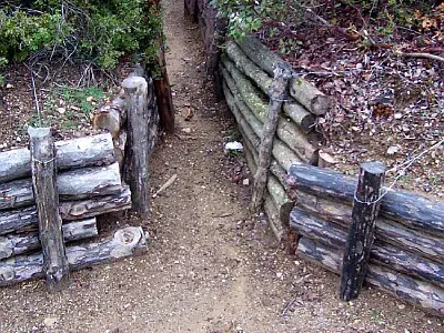 Turkish trenches