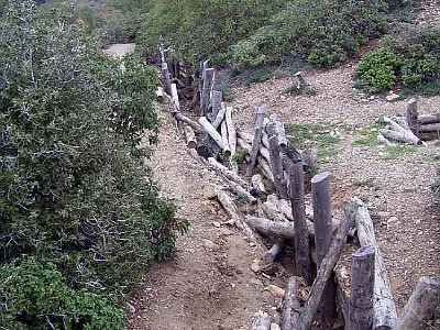 Turkish trenches