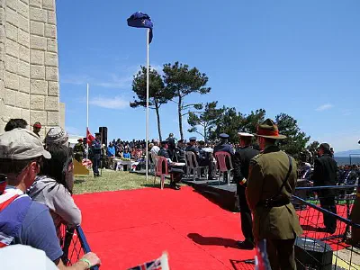 Gallipoli, Chunuk Bair - Anzac Day 2007, New Zealand Memorial Service at Chunuk Bair