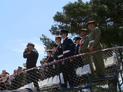 Gallipoli, Chunuk Bair - Anzac Day 2007, New Zealand Memorial Service at Chunuk Bair