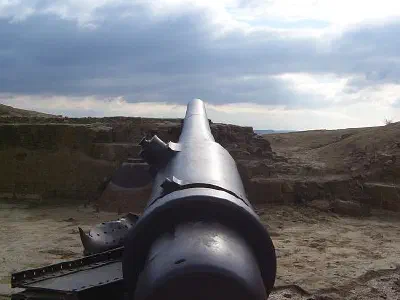 Krupp canon at Ertuğrul Rampart