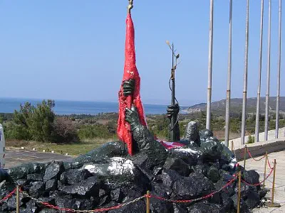 Sculpture in the area