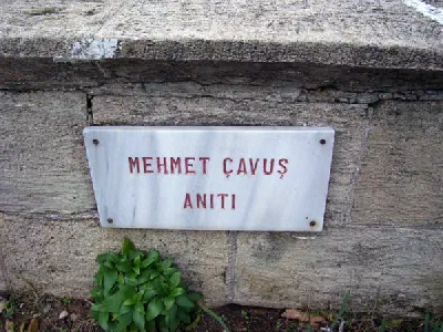 Sergeant Mehmet’s Memorial's signboard