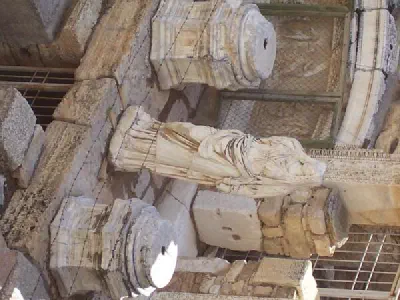 Stage in theatre of Hierapolis.