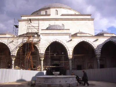 II.Beyazıt Kulliyesi at restoration period (2006)