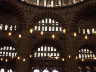 Inner view of Selimiye Mosque