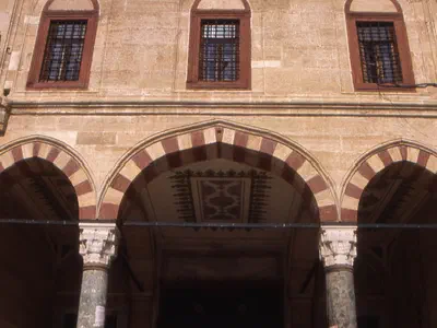 A side door of Selimiye Mosque