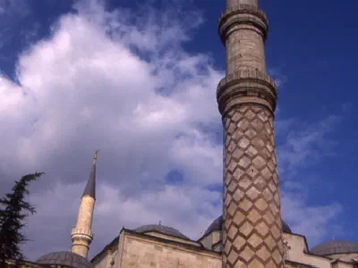 Minaret of Üç Şerefeli Mosque
