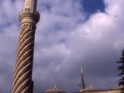 Minaret of Üç Şerefeli Mosque