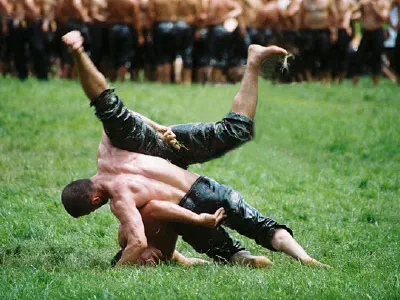 Kırkpınar oil-wrestling festival