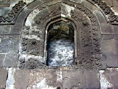 An inner detail of Çifte Minareli Medrese