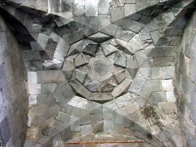 An inner detail of Çifte Minareli Medrese