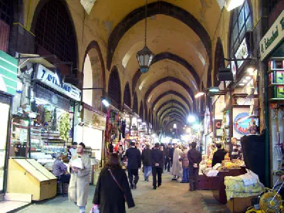 Inner view of Egyptian Bazaar