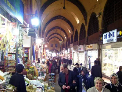 Inner view of Egyptian Bazaar