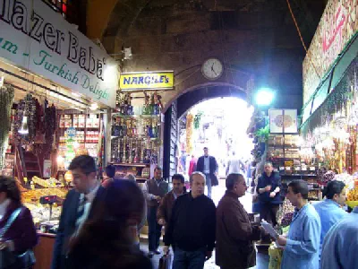 Inner view of Egyptian Bazaar