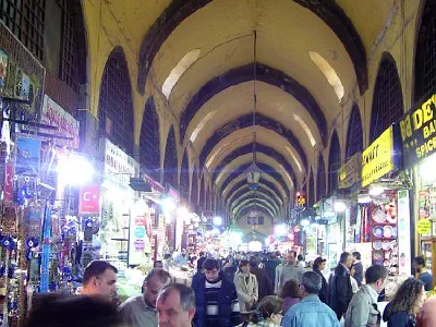 Inner view of Egyptian Bazaar