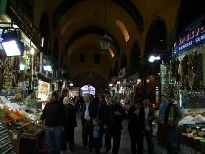 Inner view of Egyptian Bazaar