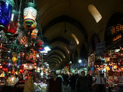 Inner view of Egyptian Bazaar