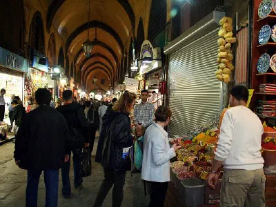 Inner view of Egyptian Bazaar