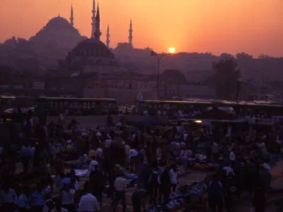 Sunset in Eminönü