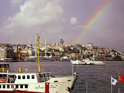 Rainbow in Eminönu