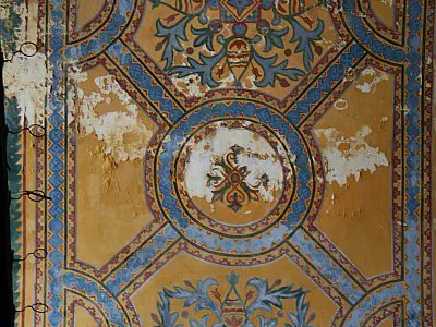 A detail of ceiling in Hagia Sophia