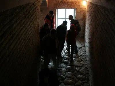 Ramp to upstairs gallery in Hagia Sophia