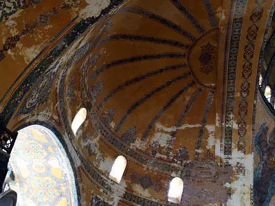 Ceiling detail of Hagia Sophia