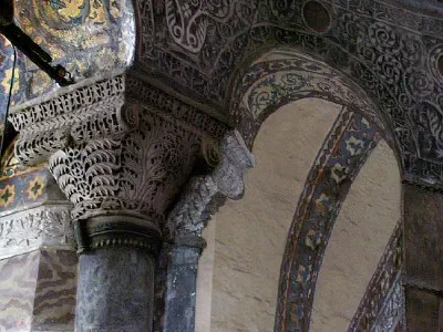 A column detail