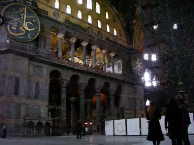 Interior of Hagia Sophia