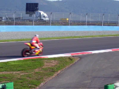 A moment from the race