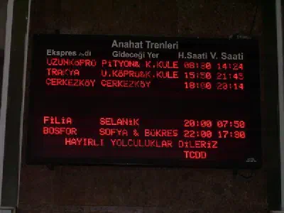 Timetable