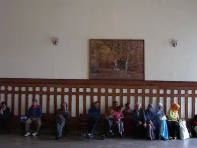 Waiting room.