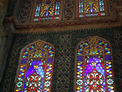 Stained glass windows