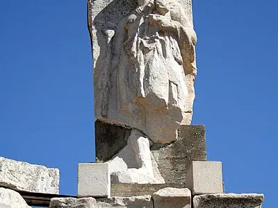A detail from the Monumental Fountain, AD 1st - 4th cent.